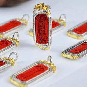 九天玄女吊坠 朱砂